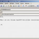 Email Englisch Vorlage Neu Gpg4win Kompendium 12 E Mails Verschl252sseln