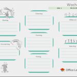 Email Liste Vorlage Wunderbar Wochenplan Fice Lernen