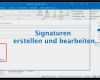 Email Signatur Vorlage Gut Outlook 2016 Signaturen Erstellen Und Bearbeiten