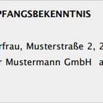 Empfangsbestätigung Muster Vorlage Cool Empfangsbestätigung Kündigung Muster Zum Download
