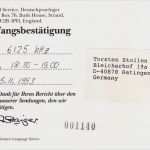 Empfangsbestätigung Muster Vorlage Genial Bildergeschichten Empfangsbestätigung Aus London Der