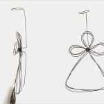 Engel Aus Draht Biegen Vorlage Genial Glücksbringer Drahtengel