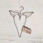 Engel Aus Draht Biegen Vorlage Schönste Drahtherz ornament Du Bist Mein Engel