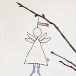 Engel Aus Draht Biegen Vorlage Wunderbar Schutzengel „mein Engel“