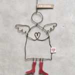 Engel Aus Draht Vorlage Erstaunlich Schutzengel “von Herzen”