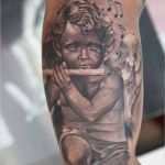 Engel Tattoo Vorlage Beste 50 Most Cutest Baby Angel Tattoos – Beautiful 3d Angel