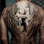 Engel Tattoo Vorlage Erstaunlich 1001 Ideen Für Einen Schönen Engelsflügel Tattoo