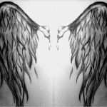 Engel Tattoo Vorlage Wunderbar Dark Angel Wings Tattoo