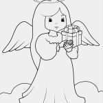 Engel Vorlagen Zum Ausdrucken Kostenlos Gut Ausmalbild Weihnachtsengel Engel Mit Geschenk Kostenlos