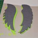 Engelsflügel Vorlage Zum Ausschneiden Großartig Glücksbringer