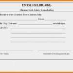 Entschuldigung Schule Vorlage Kostenlos Einzigartig 13 Entschuldigung Für Schule Wegen Kopfschmerzen