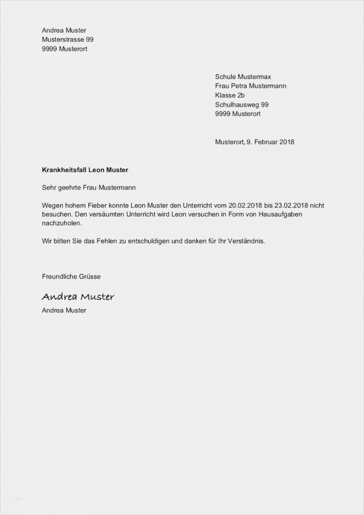 Entschuldigung Schule Vorlage Krank Gut Entschuldigung Für Schule Vorlage