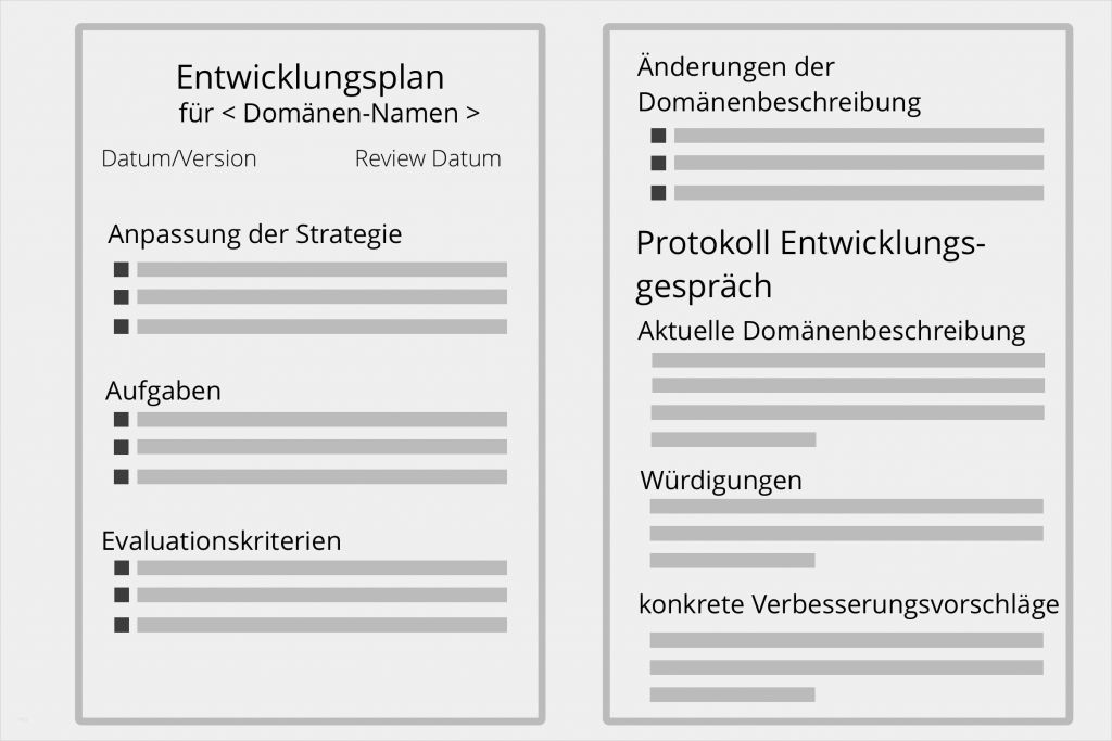 Entwicklungsplan Vorlage Genial Entwicklungsplan