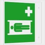 Erste Hilfe Aushang Vorlage Kostenlos Einzigartig Erste Hilfe Schild Fahne Langnachleuchtend Krankentrage