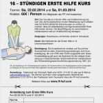 Erste Hilfe Aushang Vorlage Kostenlos Erstaunlich Erste Hilfe Kurs Im Feuerwehrhaus Ff Hof – Freiwillige