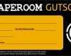 Escape Room Gutschein Vorlage Cool Lasermaxx Wrn