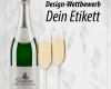Etikett Sektflasche Vorlage Angenehm Duprès Design Wettbewerb