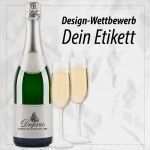Etikett Sektflasche Vorlage Angenehm Duprès Design Wettbewerb