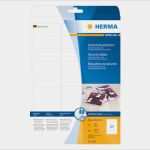 Etiketten 63 5x29 6 Vorlage Elegant Herma Sicherheits Etiketten A4 Special Weiß 63 5x29 6mm 675et