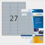 Etiketten 63 5x29 6 Vorlage Erstaunlich Herma Folien Etiketten A4 Special Silber 63 5x29 6mm 675et