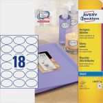 Etiketten Avery Zweckform Vorlagen Angenehm Avery Zweckform Inkjet Glossy Etiketten Oval 63 5 X 42 3