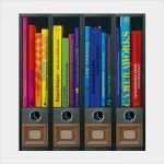 Etiketten ordnerrücken Vorlage Schönste Geschenkwichtel ordner Rückenschilder Rainbow Books