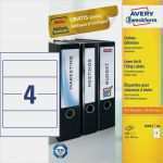 Etiketten ordnerrücken Vorlage Wunderbar Avery Zweckform ordnerrücken Etiketten