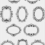 Etiketten Rahmen Vorlagen Bewundernswert Retro Frames Mit Verzierungen Vektorgrafik