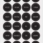 Etiketten Vorlage Rund Hübsch Gewürzetiketten Rund 40mm Zum Ausschneiden