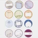 Etiketten Vorlage Rund Schön Etiketten