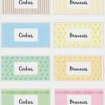 Etiketten Vorlage Word Kostenlos Cool Hübsche Küchen Etiketten Zum Download