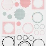 Etiketten Vorlagen Kostenlos Download Fabelhaft Free Printable Scalloped Tag Templates Muschelrand