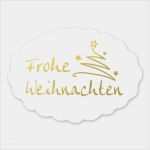 Etiketten Weihnachten Vorlagen Erstaunlich Weihnachts Etiketten Oval Frohe Weihnachten Gold