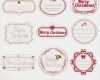 Etiketten Weihnachten Vorlagen Luxus Satz Von Vektor Weihnachten Etiketten — Stockvektor