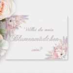 Etsy Agb Vorlage Cool Blumenmädchen Karte Digital Download Willst Du Mein