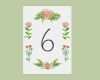 Etsy Agb Vorlage Erstaunlich Rosa Hochzeit Tischnummern In Ms Word Vorlage Diy Von
