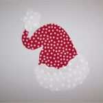 Etsy Agb Vorlage Erstaunlich Stoff Applique Vorlage Nur Weihnachten Nikolausmütze Von