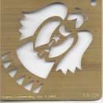 Etsy Agb Vorlage Neu Massivem Messing Prägung Vorlage Oder Schablone Engel Mit