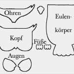 Eulen Vorlage Zum Basteln Beste Tierische Lesezeichen