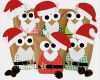 Eulen Vorlage Zum Basteln Einzigartig Diy Adventskalender Weihnachtseulen 2018 Rot Nikolaus