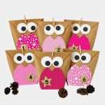 Eulen Vorlage Zum Basteln Fabelhaft Diy Adventskalender Set Zum Basteln Weihnachtseulen Rosa