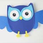 Eulen Vorlage Zum Basteln Wunderbar Eulen Basteln Aus Papier Anleitung Und Vorlage Talu