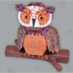 Eulen Vorlage Zum Basteln Wunderbar Vorlage Eule Basteln