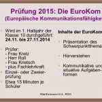 Eurokom Präsentation Vorlage Wunderbar Prüfung 2015 Wie Bitte Eurokom Fachinterne Überprüfung