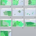 Europa Powerpoint Vorlage Süß Spanien Karte Provinzen Powerpoint