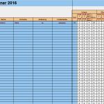 Excel 2016 Vorlagen Einzigartig Excel Urlaubsplaner 2016 sofort Download