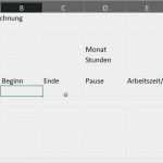 Excel Arbeitszeit Berechnen Mit Pause Vorlage Süß Stundenzettel Vorlage Excel Schön 58 Inspiration Excel