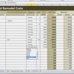 Excel Budget Vorlage Wunderbar Basement Remodel Costs Calculator Excel Template