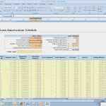Excel Kalkulationstabelle Vorlage Best Of Loan Amortization Schedule Excel Spreadsheet Template