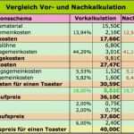 Excel Kalkulationstabelle Vorlage Gut Nachkalkulation Verständlich Erklärt